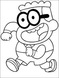 Çocuklar İçin Big City Greens Boyama Sayfaları 