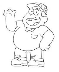 Çocuklar İçin Big City Greens Boyama Sayfaları 