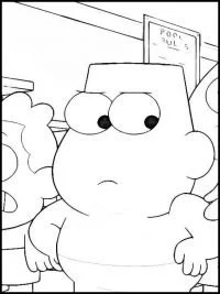 Çocuklar İçin Big City Greens Boyama Sayfaları 