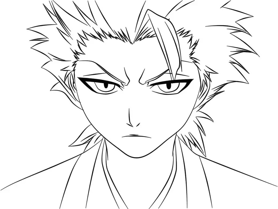 Çocuklar İçin Bleach Boyama Sayfaları 