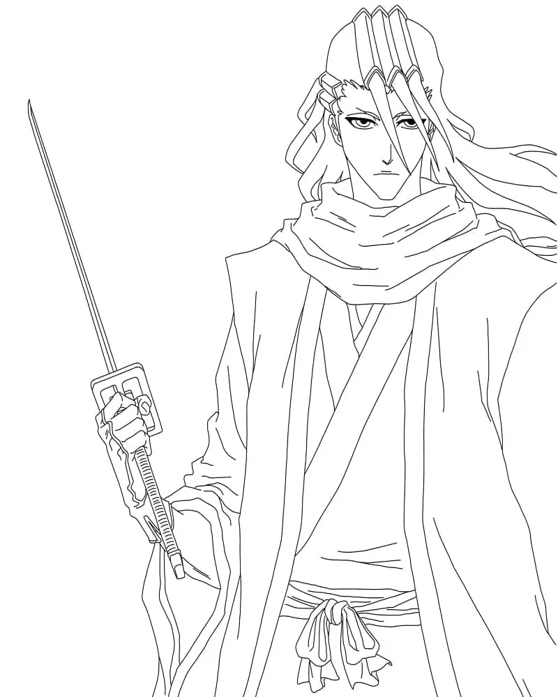 Çocuklar İçin Bleach Boyama Sayfaları 