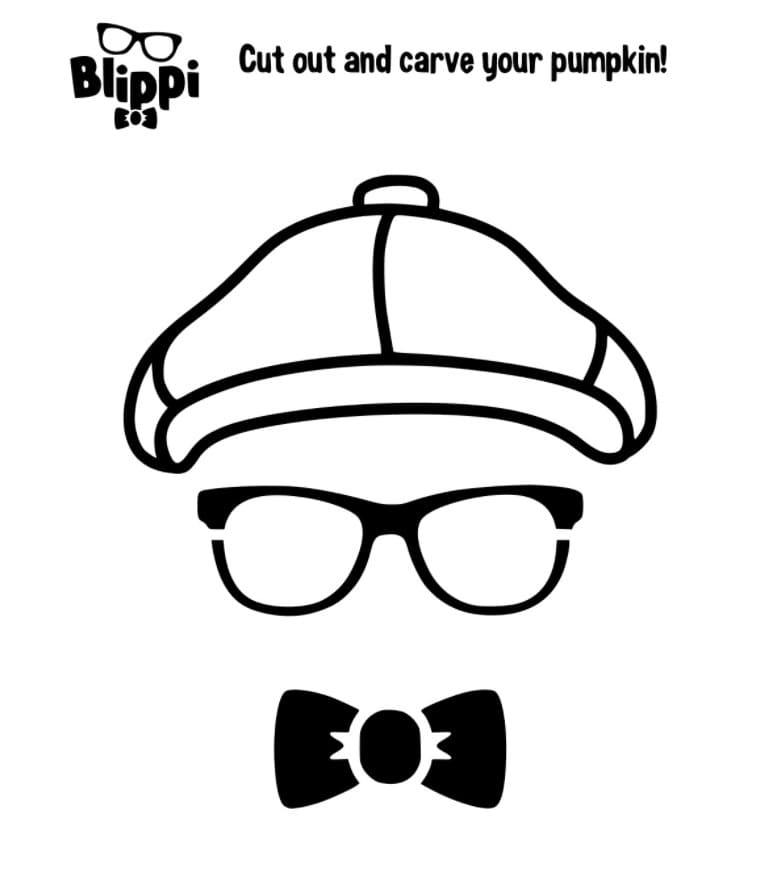 Çocuklar İçin Blippi Boyama Sayfaları 