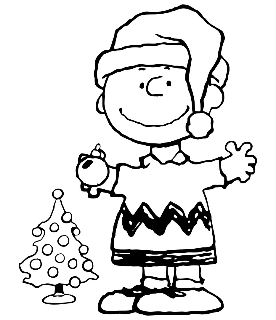 Çocuklar İçin charlie-brown Boyama Sayfaları 