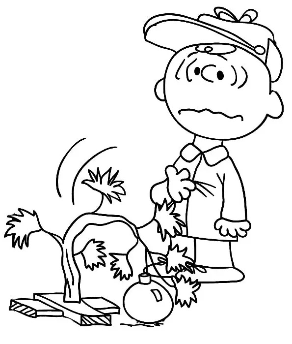 Çocuklar İçin charlie-brown Boyama Sayfaları 