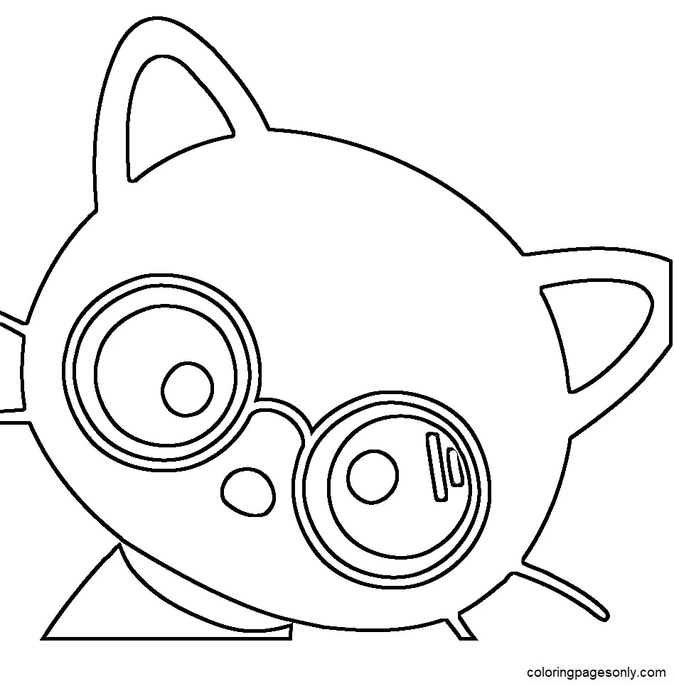 Çocuklar İçin Chococat Boyama Sayfaları 