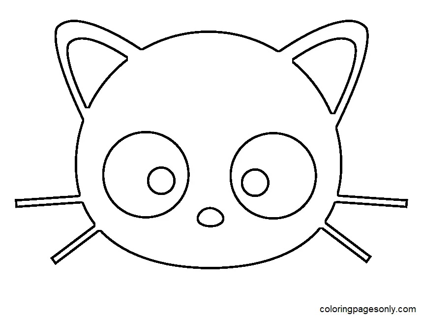 Çocuklar İçin Chococat Boyama Sayfaları 