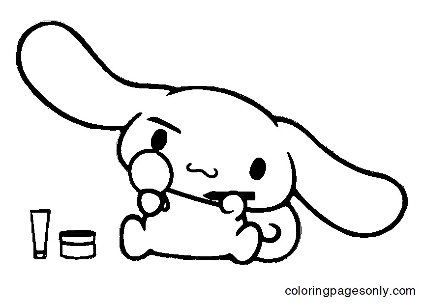 Çocuklar İçin Cinnamoroll Boyama Sayfaları 
