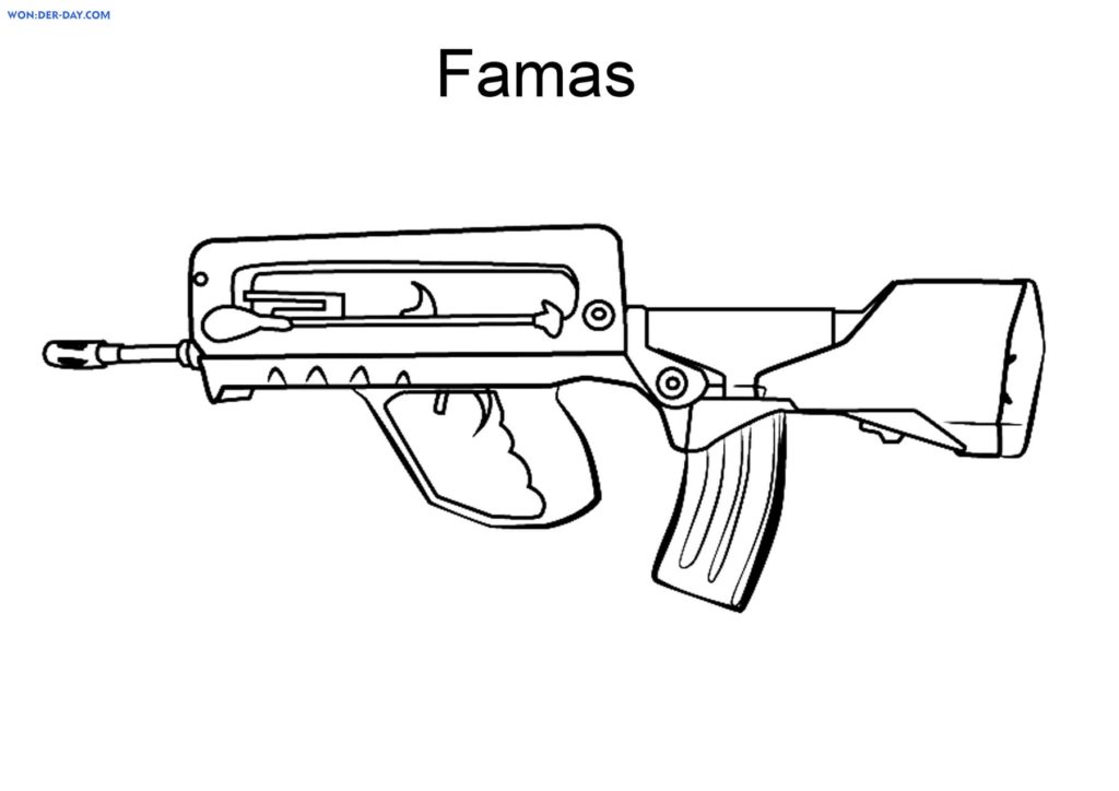 Çocuklar İçin CS GO Boyama Sayfaları 