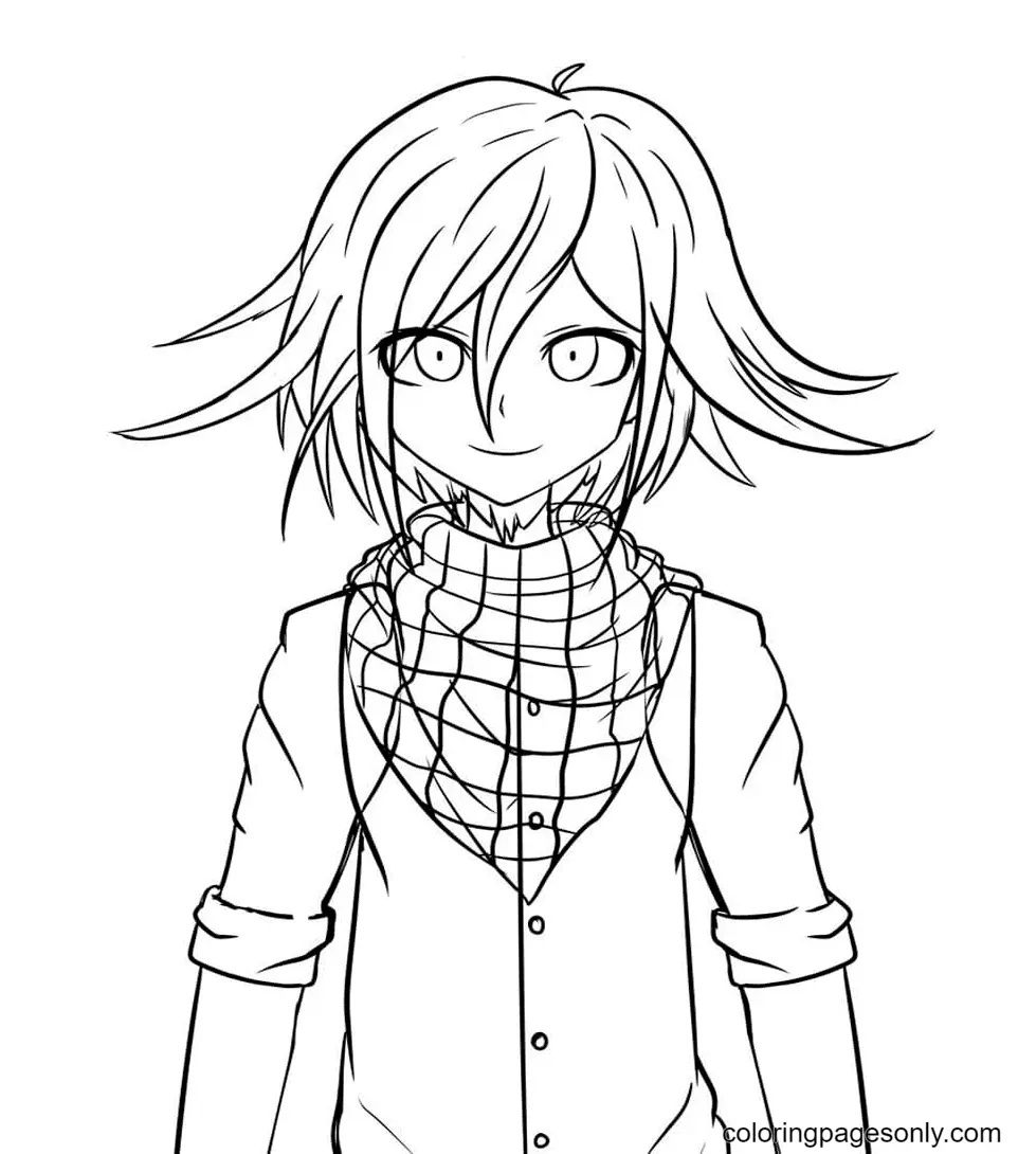 Çocuklar İçin Danganronpa Boyama Sayfaları 
