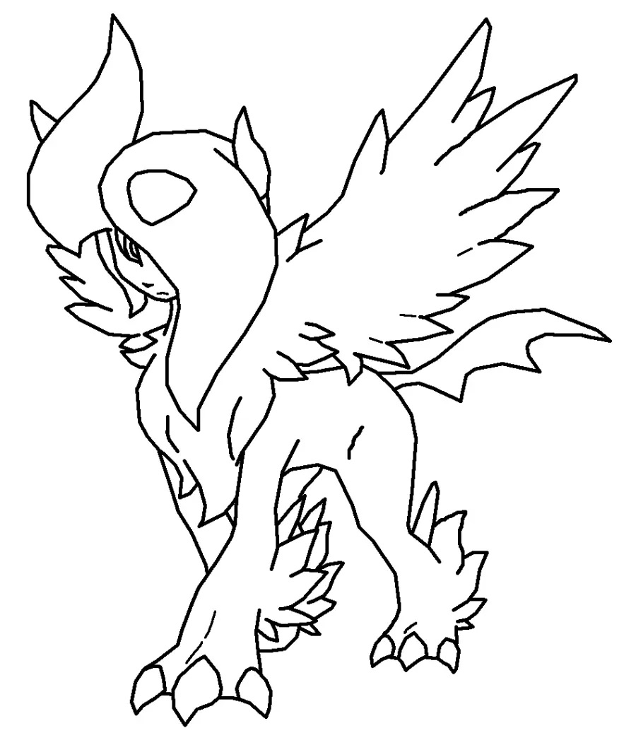 Çocuklar İçin Eevee Pokemon Boyama Sayfaları 