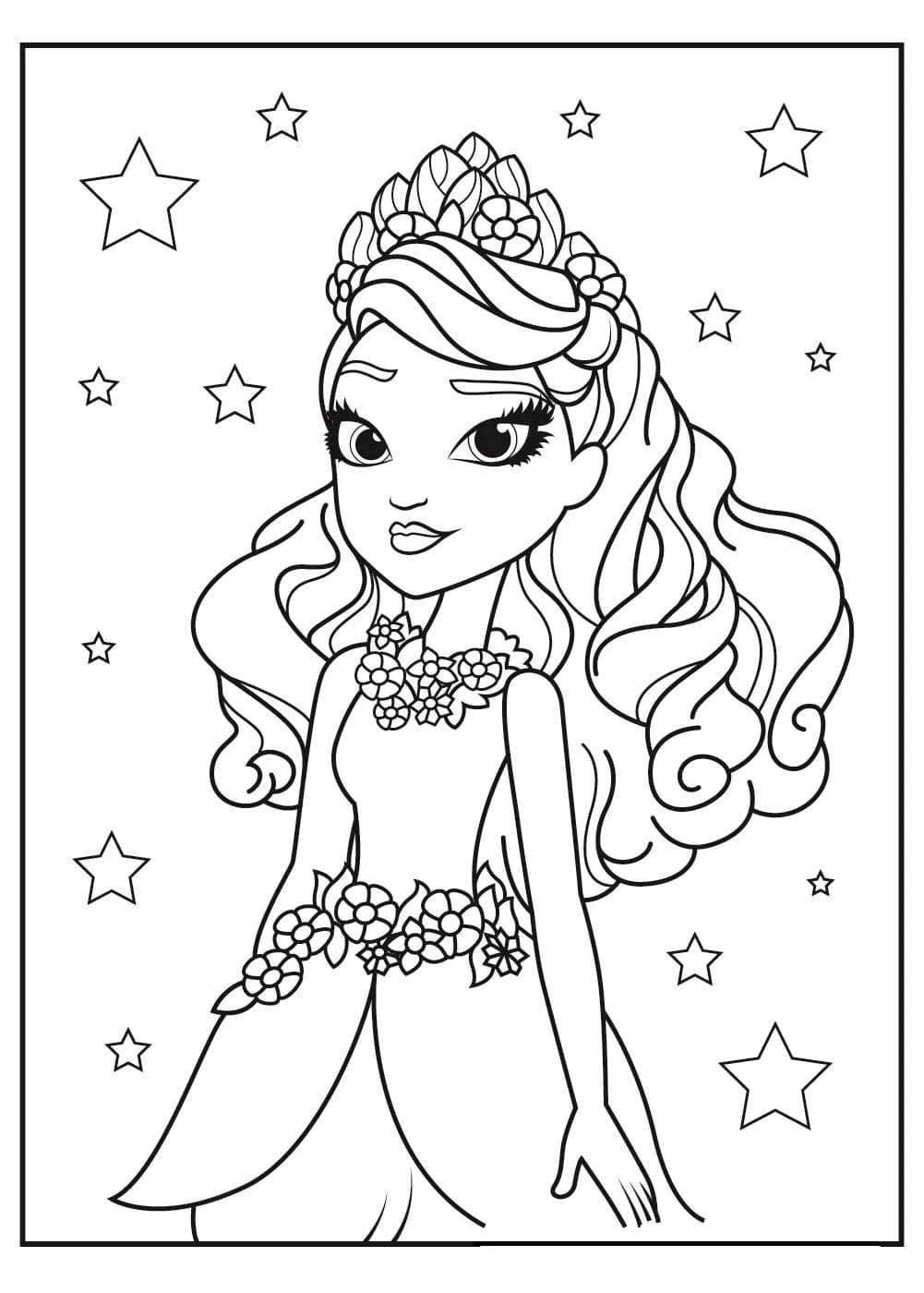 Çocuklar İçin Ever After High Boyama Sayfaları 