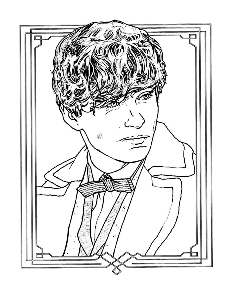 Çocuklar İçin Fantastic Beasts Boyama Sayfaları 