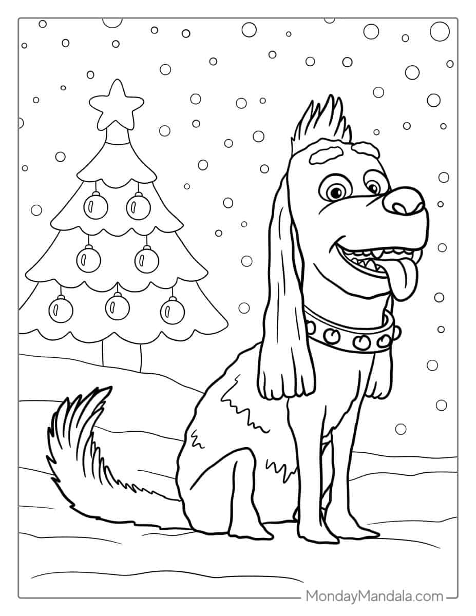 Çocuklar İçin Grinch Boyama Sayfaları 
