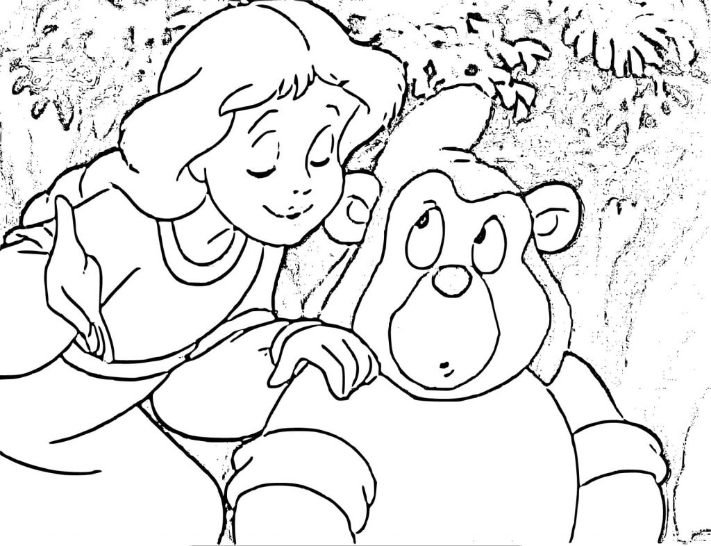 Çocuklar İçin Gummi Bears-Sakızlı Ayıcıklar Boyama Sayfaları 
