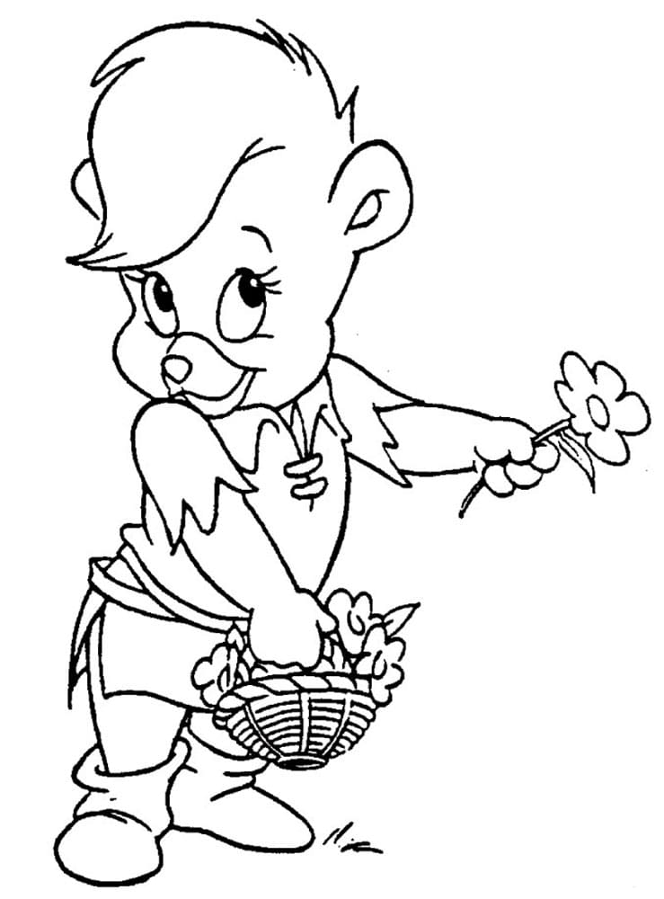Çocuklar İçin Gummi Bears-Sakızlı Ayıcıklar Boyama Sayfaları 