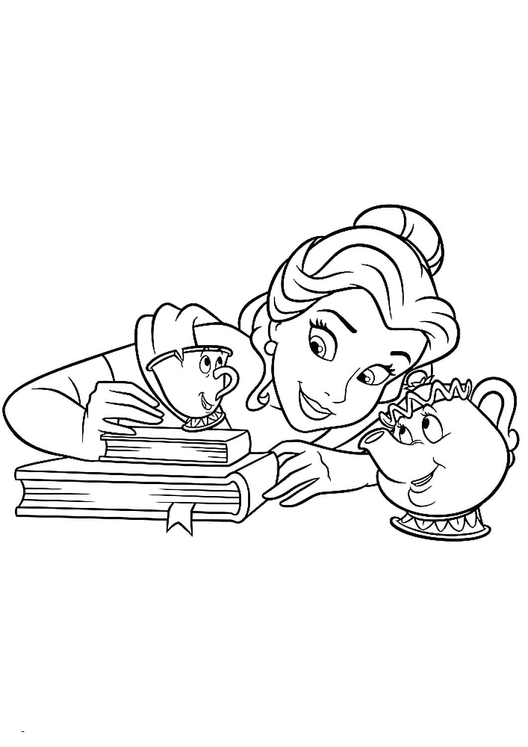 Çocuklar İçin Güzel ve Çirkin Boyama Sayfaları 