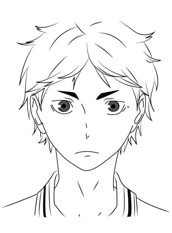 Çocuklar İçin Haikyuu Boyama Sayfaları 
