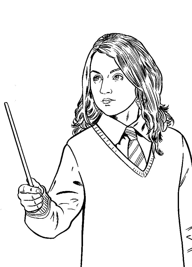Çocuklar İçin Harry Potter Boyama Sayfaları 
