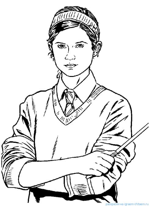 Çocuklar İçin Harry Potter Boyama Sayfaları 