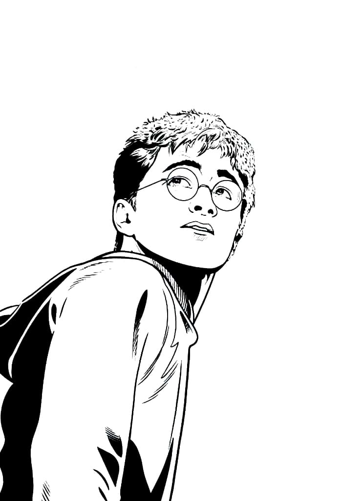Çocuklar İçin Harry Potter Boyama Sayfaları 