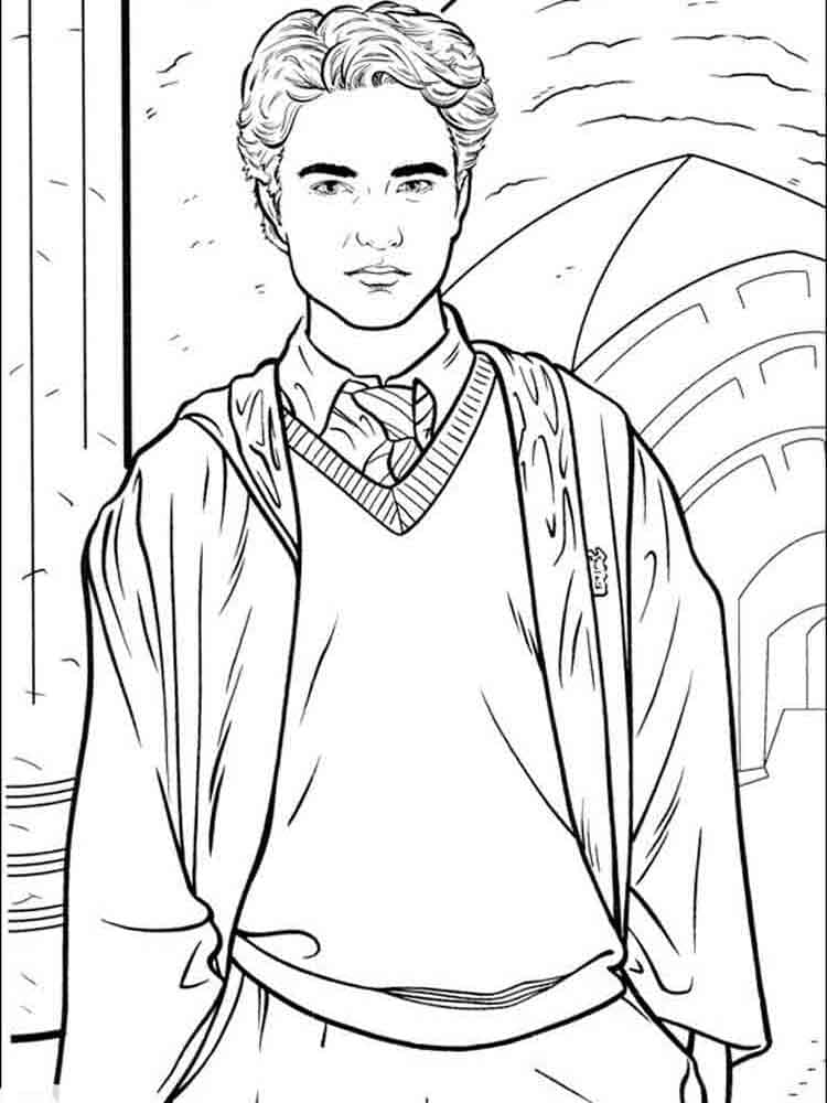 Çocuklar İçin Harry Potter Boyama Sayfaları 