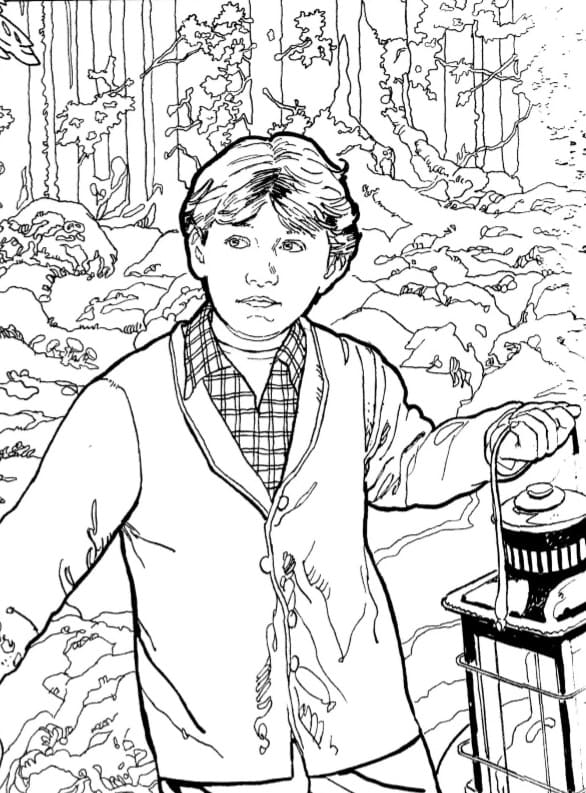Çocuklar İçin Harry Potter Boyama Sayfaları 