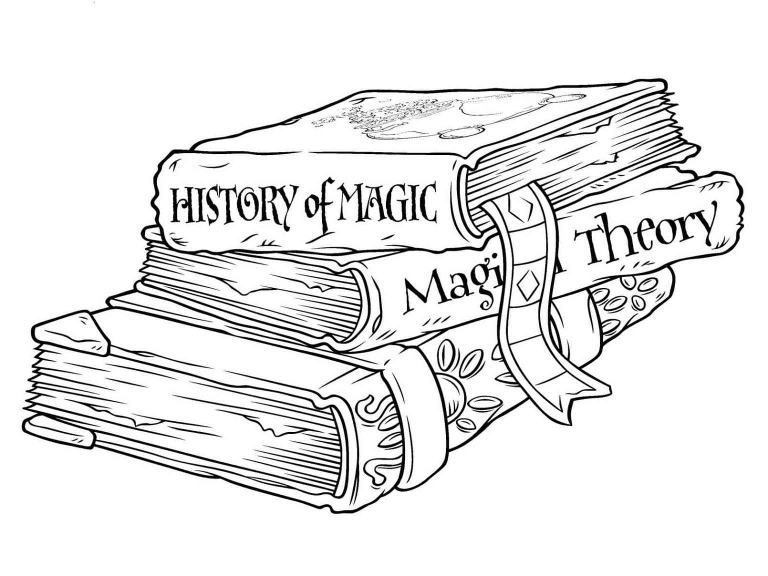 Çocuklar İçin Harry Potter Boyama Sayfaları 