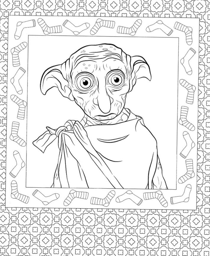 Çocuklar İçin Harry Potter Boyama Sayfaları 
