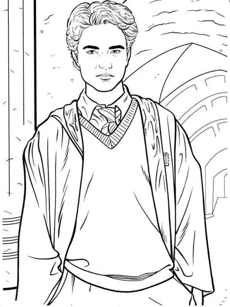 Çocuklar İçin Harry Potter Boyama Sayfaları 