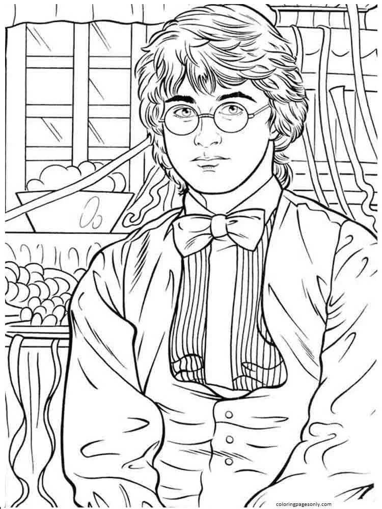 Çocuklar İçin Harry Potter Boyama Sayfaları 