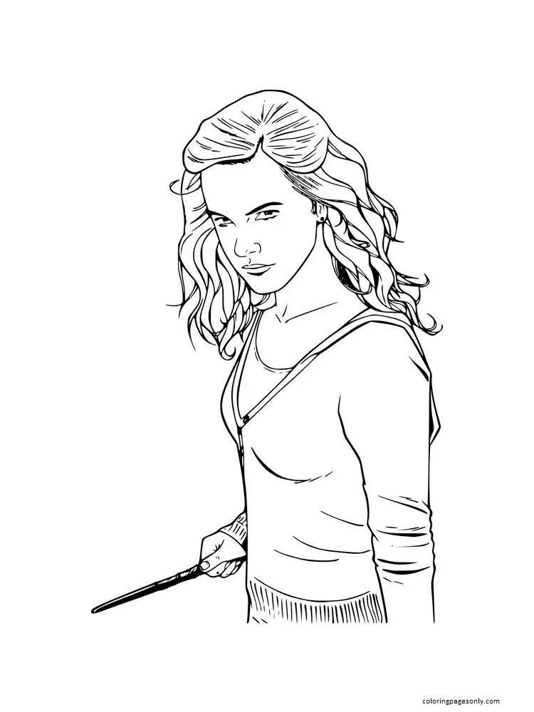 Çocuklar İçin Harry Potter Boyama Sayfaları 
