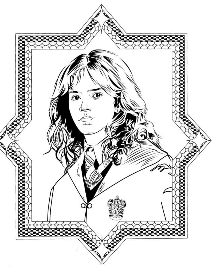 Çocuklar İçin Harry Potter Boyama Sayfaları 