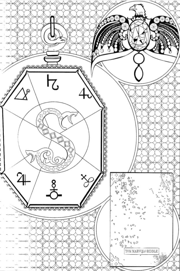 Çocuklar İçin Harry Potter Boyama Sayfaları 