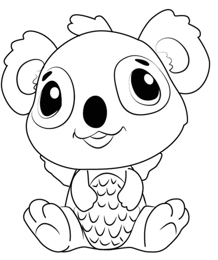 Çocuklar İçin Hatchimals Boyama Sayfaları 