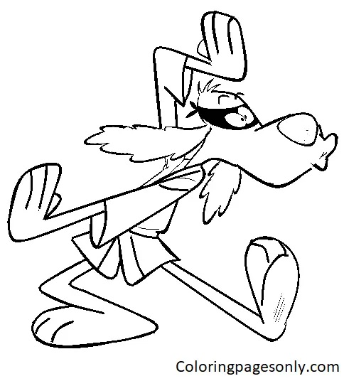Çocuklar İçin Hong Kong Phooey Boyama Sayfaları 