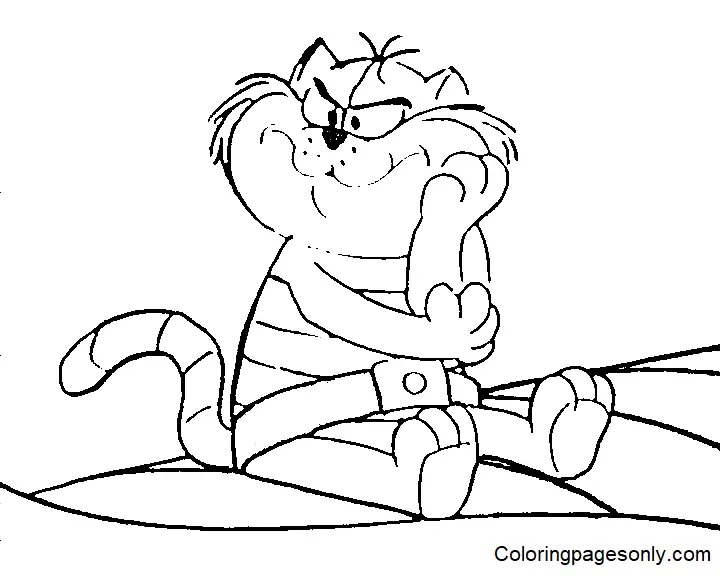 Çocuklar İçin Hong Kong Phooey Boyama Sayfaları 