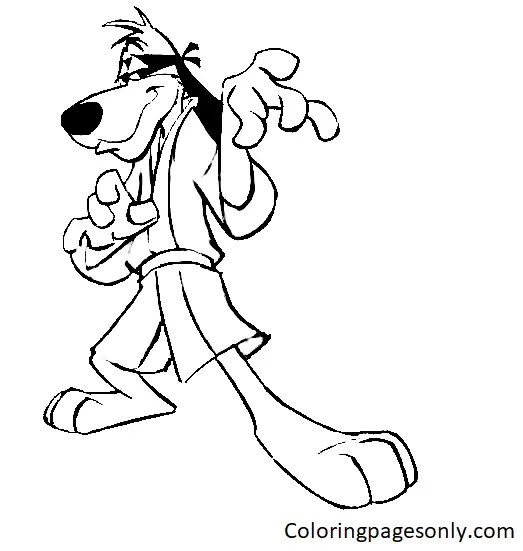 Çocuklar İçin Hong Kong Phooey Boyama Sayfaları 