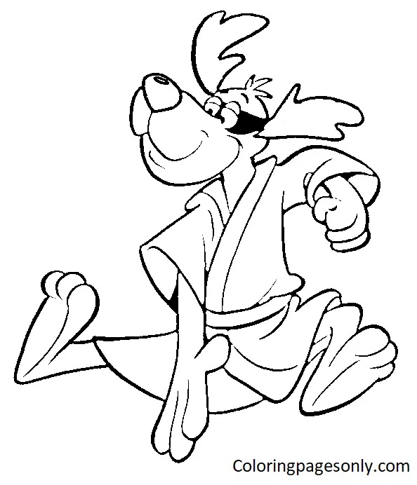 Çocuklar İçin Hong Kong Phooey Boyama Sayfaları 