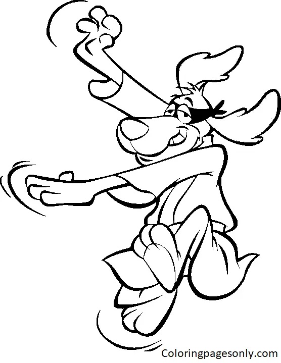 Çocuklar İçin Hong Kong Phooey Boyama Sayfaları 