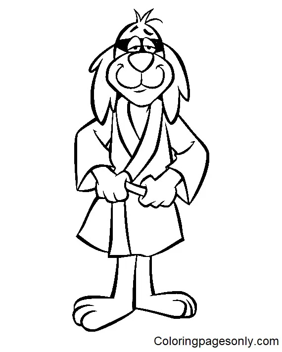 Çocuklar İçin Hong Kong Phooey Boyama Sayfaları 