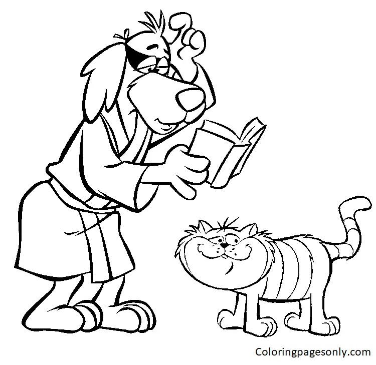 Çocuklar İçin Hong Kong Phooey Boyama Sayfaları 