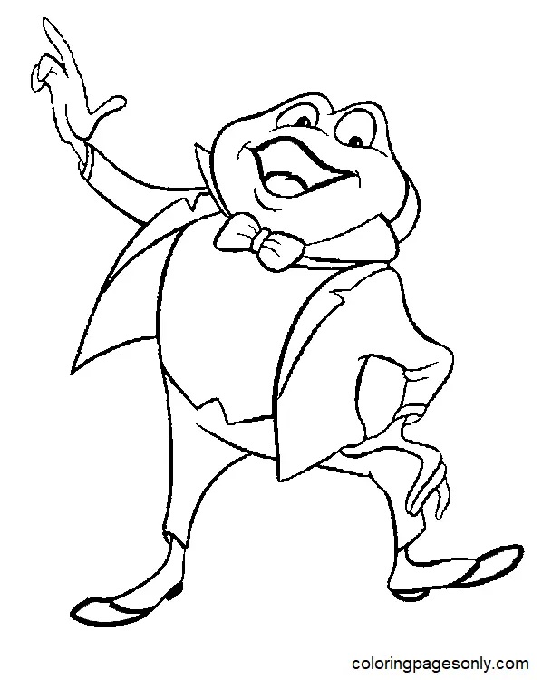 Çocuklar İçin İchabod and mr Toad Boyama Sayfaları 