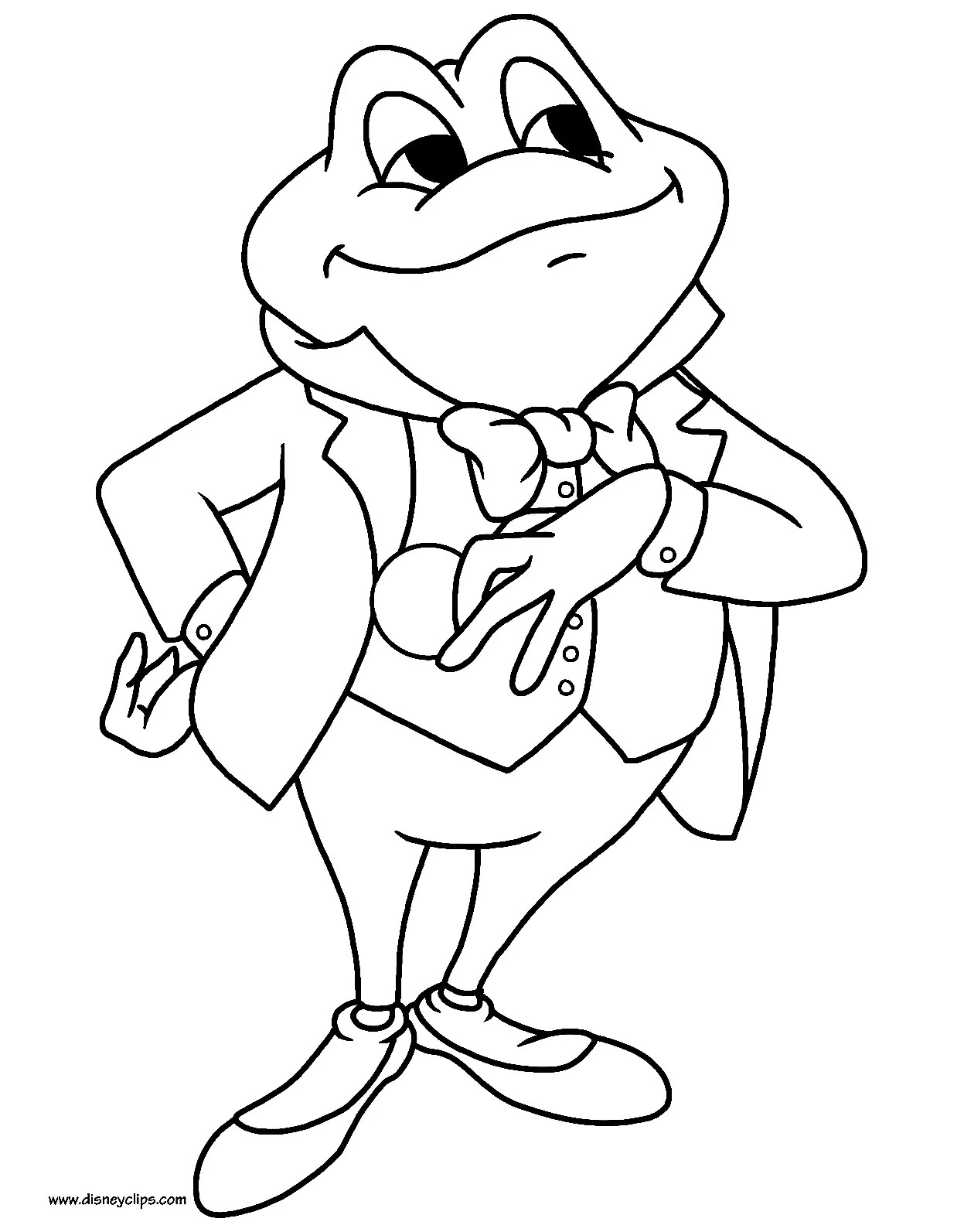 Çocuklar İçin İchabod and mr Toad Boyama Sayfaları 