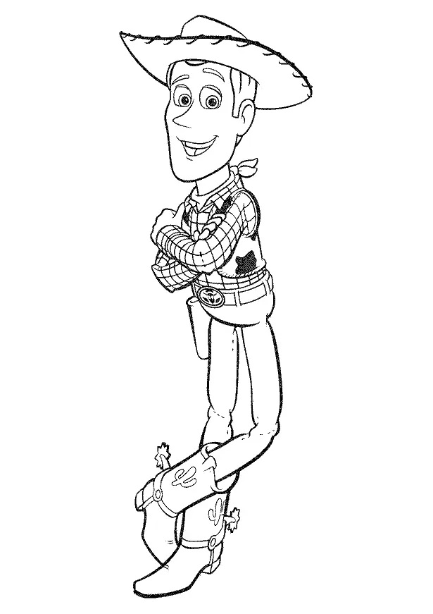 Çocuklar İçin Jessie Toy Story Boyama Sayfaları 