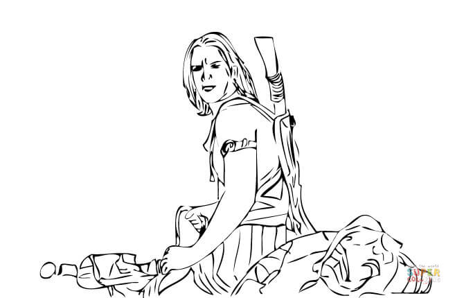 Çocuklar İçin john-carter Boyama Sayfaları 