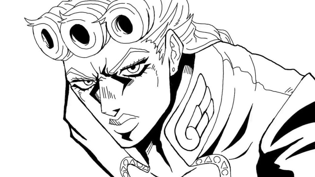 Çocuklar İçin jojos Bizarre Adventure Boyama Sayfaları 