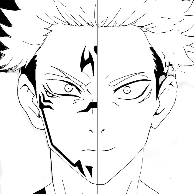Çocuklar İçin Jujutsu Kaisen Boyama Sayfaları 