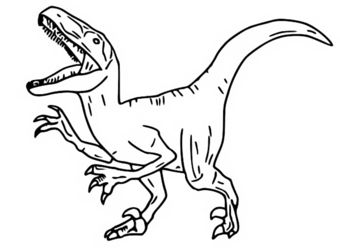 Çocuklar İçin Jurassic World Cretaceous Kapmı Boyama Sayfaları 