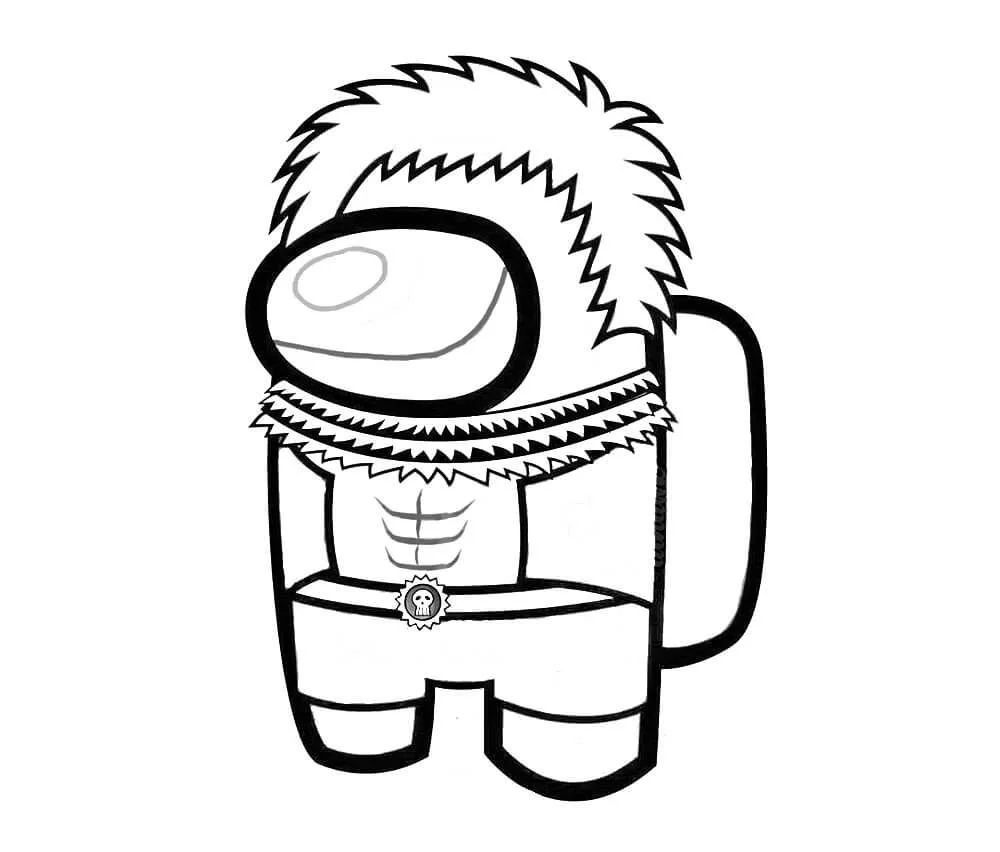 Çocuklar İçin Katakuri Boyama Sayfaları 