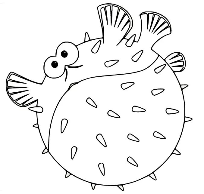 Çocuklar İçin Kayıp Balık Nemo Boyama Sayfaları 